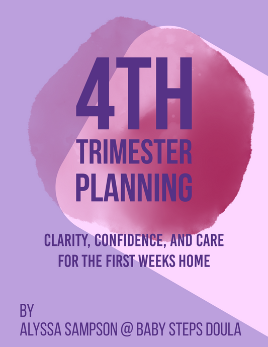 4th Trimester Planning Workbook