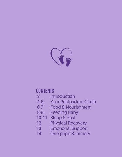 4th Trimester Planning Workbook